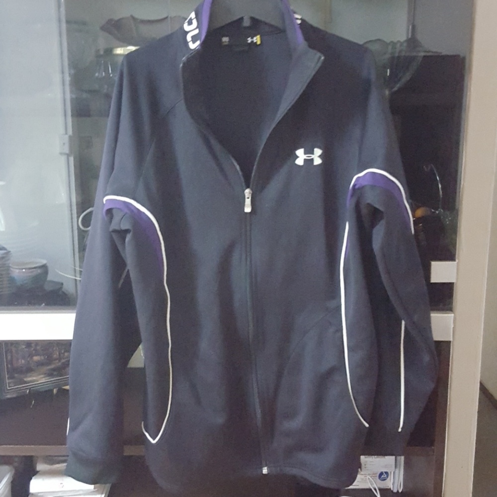 Under Armour zip up sweater as medium